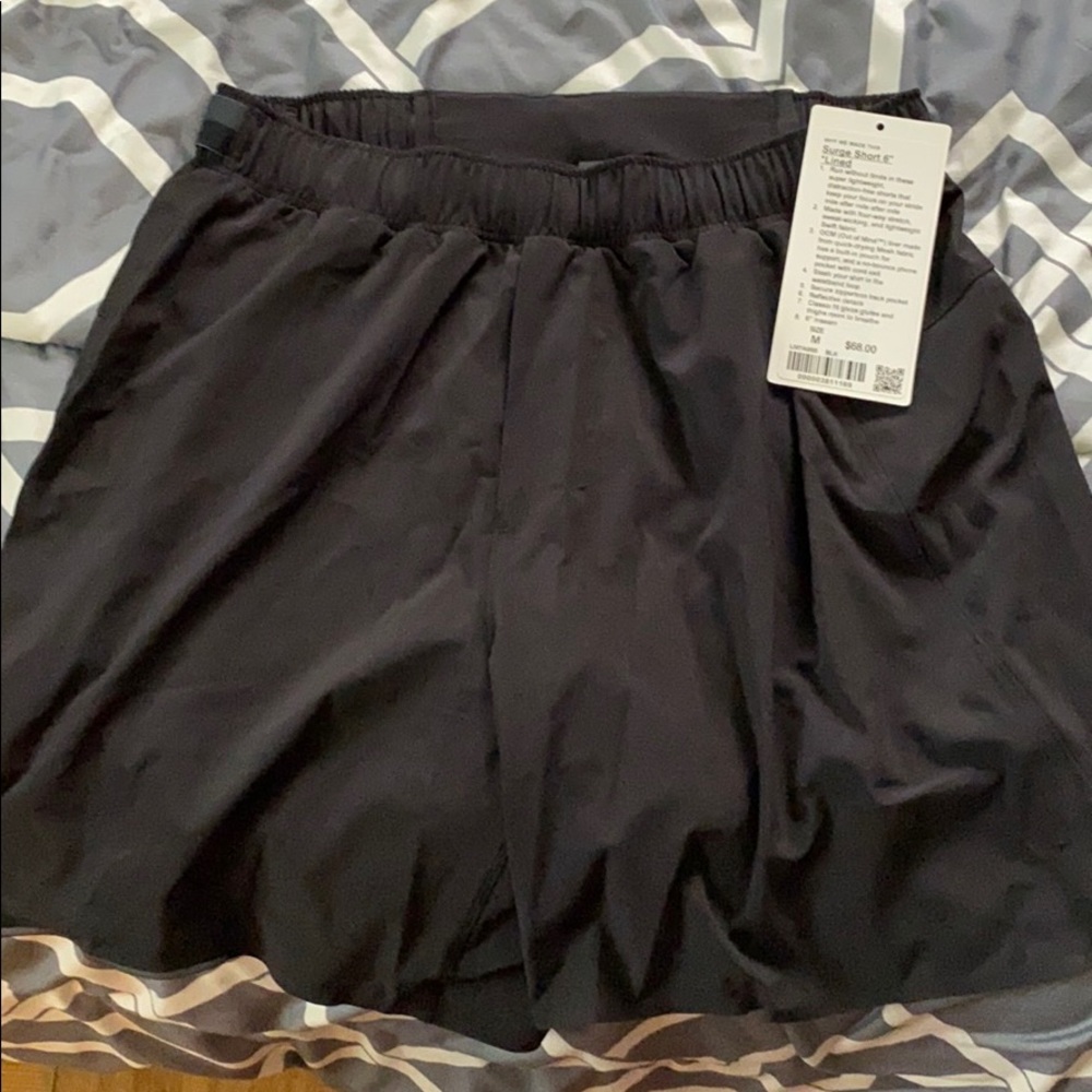 COPY - Lululemon surge short 6” *Lined